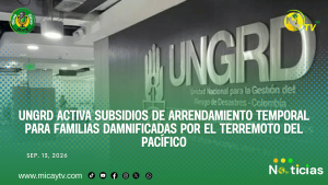 UNGRD ACTIVA SUBSIDIOS DE ARRENDAMIENTO TEMPORAL PARA FAMILIAS DAMNIFICADAS POR EL TERREMOTO DEL PACÍFICO.